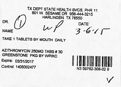 Azithromycin 30 (Azithromycin 30)